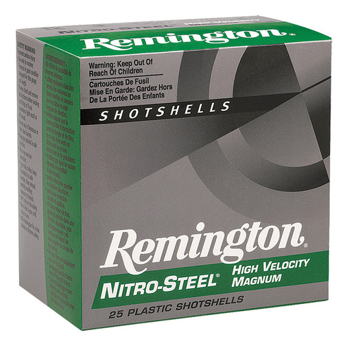 Remington Ammunition NS12HM4 Nitro Steel  12 Gauge 3 1 3/8 oz 4 Shot 25 Bx/ 10 Cs 7978