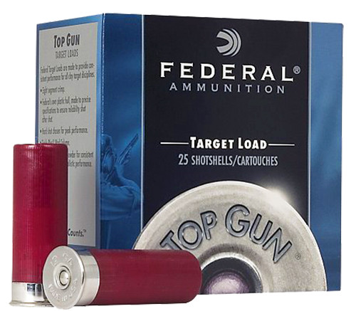 Federal TGL1275 Top Gun  12 Gauge 2.75 1 1/8 oz 7.5 Shot 25 Bx/ 10 Cs 6474