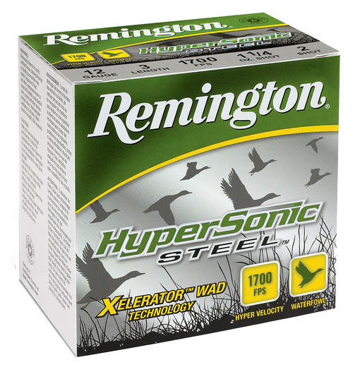 Remington Ammunition HSS20M2 HyperSonic  20 Gauge 3 7/8 oz 2 Shot 25 Bx/ 10 Cs 6632
