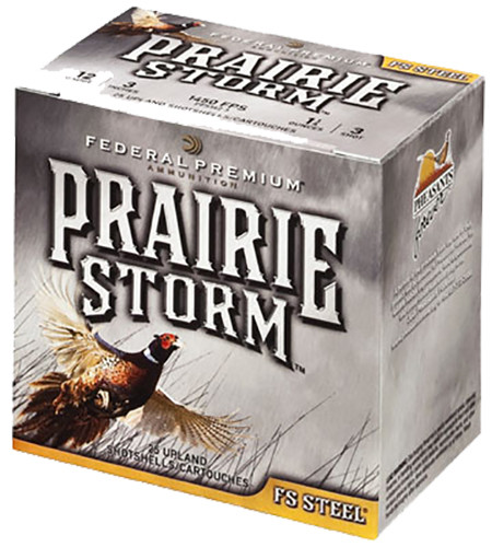 Federal PFS143FS3 Prairie Storm  12 Gauge 3 1 1/8 oz 3 Shot 25 Bx/ 10 Cs 6580