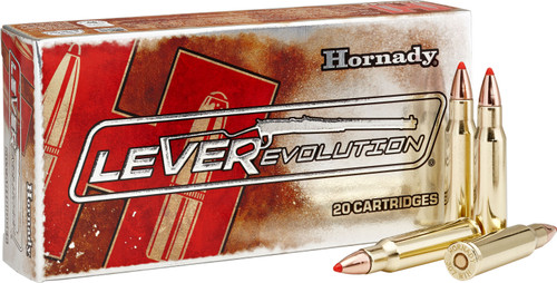 Hornady 82735 LEVERevolution  35 Remington 200 GR Flex Tip Expanding 20 Bx/ 10 Cs