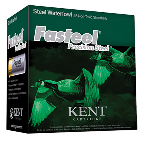 Kent Cartridge K203ST243 Fasteel Waterfowl 20 Ga 3 7/8 oz 3 Shot 25 Bx/ 10 6570