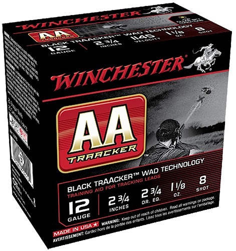 Winchester Ammo AA128TB AA Orange Traacker Wad Tech 12 Gauge 2.75 1 1/8 oz 8 Shot 25 Bx/ 10 Cs 9615