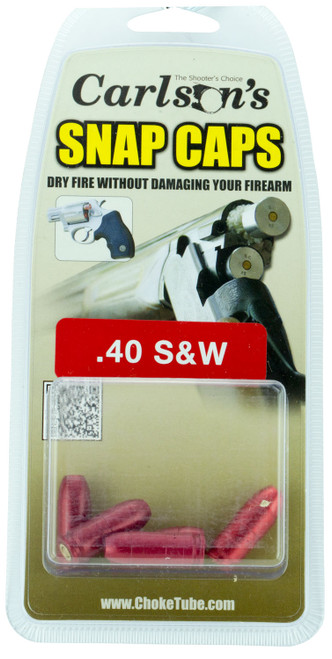 Carlsons 00064 Snap Cap  40 S&W 5 Bx