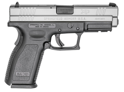 Springfield Armory XD9302 XD Service *CA Compliant* 40 S&W DA 4 10+1 Black Polymer Grip Stainless Steel Slide