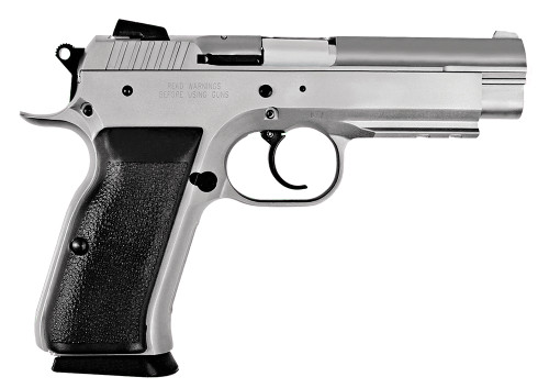 EAA 999102 Witness  40 S&W Single/Double 4.50 14+1 Black Synthetic Grip Stainless Steel Slide