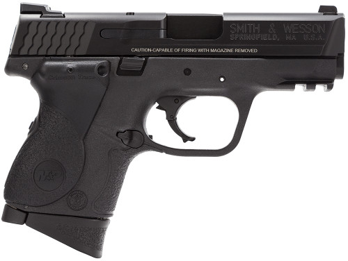 Smith & Wesson 120075 M&P 40 Compact Crimson Trace Lasergrip 40 S&W Double 3.50 10+1 Black Polymer/Crimson Trace Laser Grip Black Stainless Steel Slide