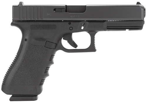Glock PI3750201 G37 Standard Double 45 Glock Automatic Pistol (GAP) 4.48 10+1 Black Polymer Grip/Frame Grip Black