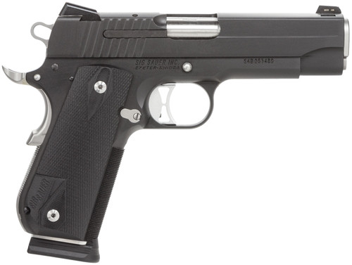Sig Sauer 1911FCA45NMR 1911 Fastback Nightmare Carry 45 ACP Single 4.20 8+1 Black G10 Grip Black Nitron Stainless Steel Slide