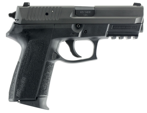 Sig Sauer SP202240BCA SP2022 Full Size *CA Compliant 40 S&W Single/Double 3.90 10+1 Black Polymer Grip Black Nitron Stainless Steel Slide