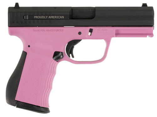 FMK G9C1G2PK 9C1 G2 FAT Single 9mm Luger 4 14+1 Pink Polymer Grip/Frame Black Carbon Steel FMK G9C1G2PK 9C1 G2 FAT Single 9mm Luger 4 14+1 Pink Polymer Grip/Frame Black Carbon Steel