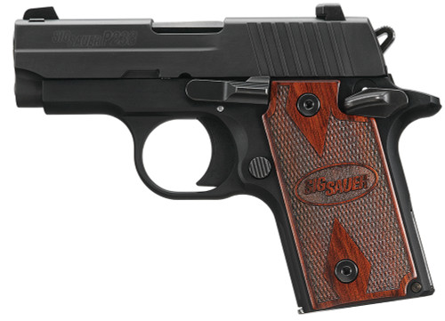 Sig Sauer 238M380RG P238 Micro-Compact Rosewood *MA Compliant 380 ACP 2.70 6+1 Black Hardcoat Anodized Black Nitron Stainless Steel Rosewood Grip
