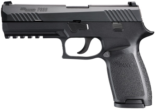 Sig Sauer 320F9BSS P320 Full Size 9mm Luger 4.70 17+1 NS Black Polymer Grip/Frame Grip Black Nitron Stainless Steel