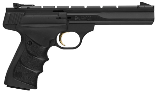 Browning 051501490 Buck Mark Contour 22 LR 5.50 10+1 Black Aluminum Alloy Black Ultragrip RX