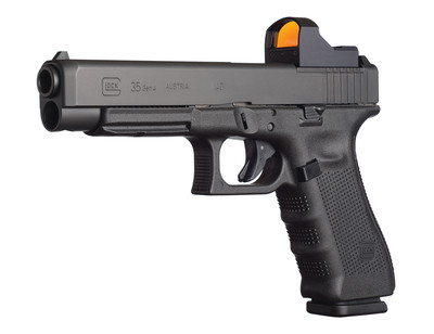 Gen4 Glock 35 MOS .40 Smith & Wesson 5.32 Inch Barrel Black Finish Adjustable Sights 10 Round