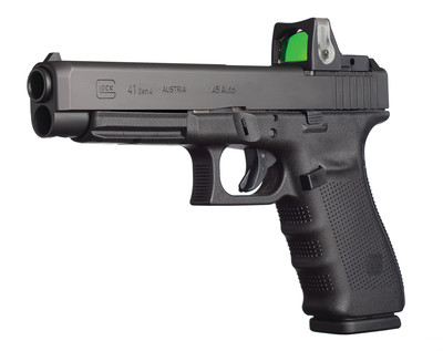 Glock 41 Gen4 MOS .45 Auto 5.3 Inch Barrel Black 10 Round