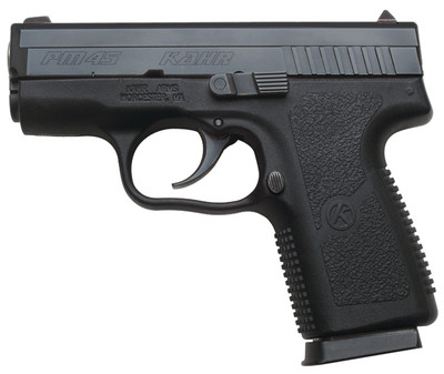 Model PM45 .45 ACP 3.14 Inch Barrel Blackened Stainless Slide Adjustable Sights Black Polymer Frame 5 Round