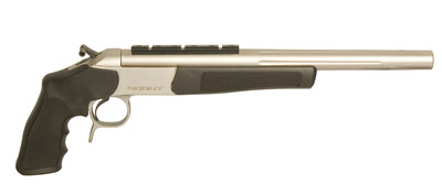 Single Shot Scout Pistol .243 Winchester 14 Inch Stainless Steel Barrel DuraSight Z2 Scope Rail Stainless Steel/Black