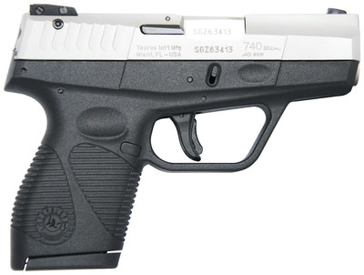 Model 740 Slim Sub-Compact .40 Smith & Wesson 3 Inch Barrel Adjustable Rear Sight Black Synthetic Checkered Grips 7 Round