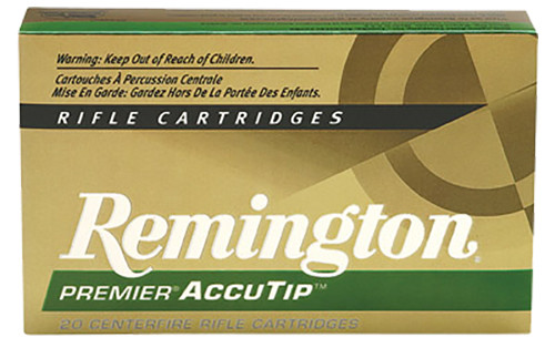 Remington Ammunition PRA222RB Premier Accutip-V 222 Remington 50 GR AccuTip-V Boat Tail 20 Bx/ 10 Cs
