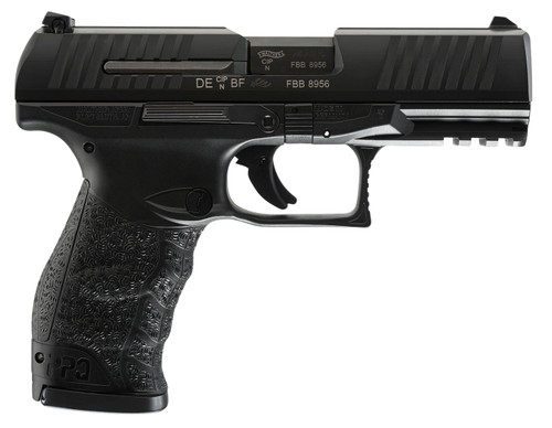 Walther Arms 2807076 PPQ M2 45 ACP Double 4.25 12+1 Black Polymer Grip/Frame Grip Black Tenifer Slide