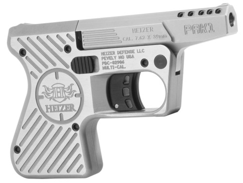 Heizer PAK1SS Pocket AK  7.62X39mm 3.88 1 Round Stainless