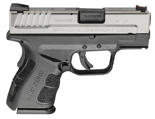 Springfield Armory XDG9822HC XD Mod.2 Sub-Compact Double 40 S&W 3 9+1/12+1 Black Polymer Grip Stainless Steel Springfield Armory XDG9822HC XD Mod.2 Sub-Compact Double 40 S&W 3 9+1/12+1 Black Polymer Grip Stainless Steel