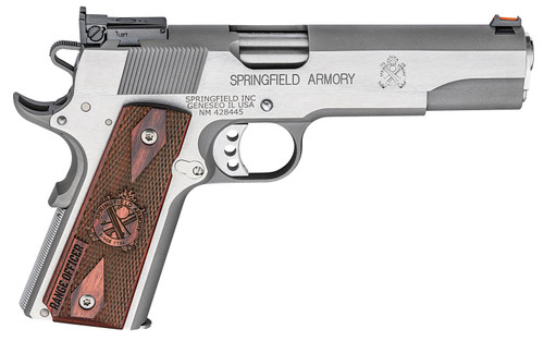 Springfield Armory PI9122L 1911 Single 9mm 5 9+1 Cocobolo Grip Stainless Steel