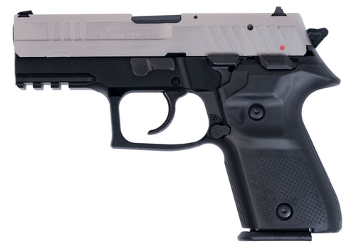 Arex REXZERO1CP08 Rex Zero 1 Compact Single/Double 9mm Luger 3.85 15+1 Black Synthetic Grip Black Frame Nickel Arex REXZERO1CP08 Rex Zero 1 Compact Single/Double 9mm Luger 3.85 15+1 Black Synthetic Grip Black Frame Nickel