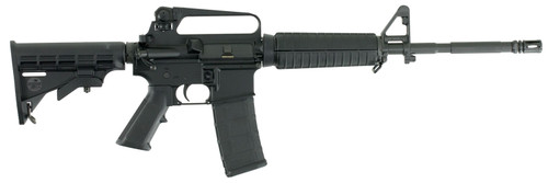 Bushmaster 90216 XM-15 A2 Patrolman's Carbine Semi-Automatic 223 Rem/5.56NATO 16 30+1  Black 6 Position Synthetic Stock Black Aluminum Receiver