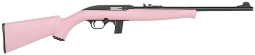 Mossberg 37010 702 Semi-Automatic 22 Long Rifle 18 Pink Synthetic Blued