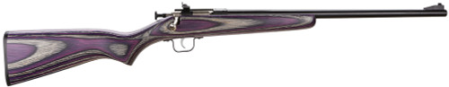 Crickett 227 Crickett Bolt 22 Long Rifle 16.12 Purple Laminate Blue
