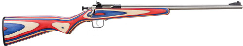 Crickett 253SS Crickett Bolt 22 LR 16.12 Red White & Blue Laminate w/PG