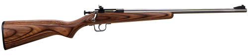 Crickett 255SS Crickett Bolt 22 Long Rifle 16.12 Brown Laminate Stainless Steel