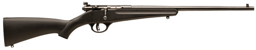 Savage 13775 Rascal Youth Bolt 22 LR 16.10 1 Black Fixed Synthetic Stock Blued Carbon Steel Receiver