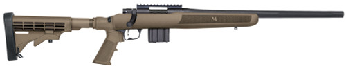 Mossberg 27760 MVP FLEX Bolt 223/5.56 NATO 18.5 10+1 Tan 6Pos FLEX Blued