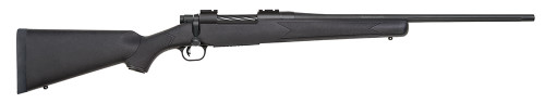 Mossberg 27905 Patriot  Bolt 338 Win Mag 22 4+1 Black Fixed Synthetic Stock Blued Steel Receiver