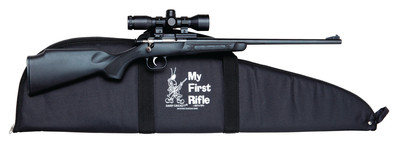 Model 240 Youth Package With Lock .22 Long Rifle 16.125 Inch Barrel Blue Finish Black Synthetic Stock Includes Mount/Scope/Case