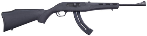 Blaze .22 Long Rifle 16.5 Inch Barrel Blue Finish Adjustable Sights Black Synthetic Stock 25 Round