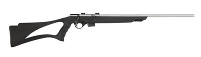 Model 817 Bolt Action .17HMR 21 Inch Brushed Chrome Barrel Sport Grip Synthetic Black Stock 5 Round