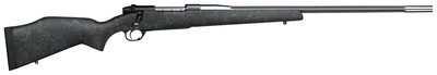 Mark V AccuMark .257 Weatherby Magnum 26 Inch Heavy Contour Barrel Stainless Steel Finish Composite Stock Black Spiderwebbing 3 Round Left Hand