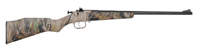 Model 163 Youth Rifle With Lock .22 Long Rifle 16.125 Inch Barrel Blue Finish Mossy Oak Break-Up Stock