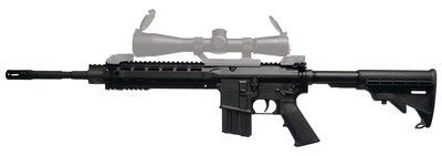 M-15 SPR MOD 1 Midlength - California Legal .223 Remington/5.56 NATO 16 Inch Chrome Lined Chrome Moly Vanadium Steel Barrel Black 10 Round