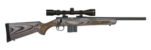 MVP Predator 5.56mm NATO 18.5 Inch Medium Bull Fluted Threaded Barrel Matte Blue Finish Laminate Sporter Stock 3-9x40mm Riflescope 10 Round