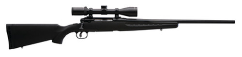 AxisII XP .270 Winchester 22 Inch Barrel Matte Blue Finish Black Synthetic Stock 4 Rounds Includes 3-9x40mm Kaspa Riflescope