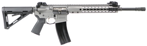 REC7 Gen II 6.8 SPC 16 Inch Barrel A2 Flash Hider Six Position MOE Stock Gray Receiver 30 Round