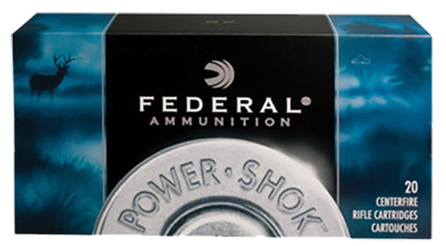 Federal 308A Power-Shok  308 Winchester 150 GR Jacketed Soft Point (JSP) 20 Bx/ 10 Cs