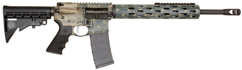 CCR CRX16B Battle Flag CRX-16 SA 223/5.56 16 30+1 Blk 6Pos Stk Battle Flag/Blk