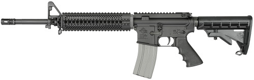 Rock River Arms AR1226 LAR-15 Elite CAR A4 with Quad Rail Semi-Automatic 223 Rem/5.56 NATO 16 30+1 Black 6 Position Synthetic Stock Black Aluminum Receiver