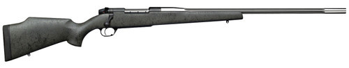 Weatherby MARM257WR6O Mark V Accumark RC Bolt 257 Weatherby Mag 26 3+1 Gray w/Black Webbing Fixed Monte Carlo Synthetic Stock Black Stainless Steel Receiver